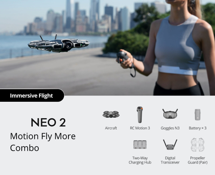 Kit de vol libre Dj neo 2 motion sense