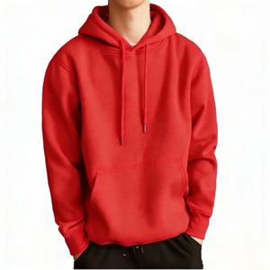 Sudaderas con Capucha Negras de Alta Calidad para Hombre, al por Mayor, con Logotipo Personalizado, 100% Algodón, Talla Grande - Product Image 3