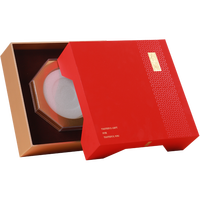 Boîte Cadeau Rouge Chinoise Youfu Premium, Boîte d'Emballage Vide pour Thé, Gâteau, Nid d'Oiseau, Concombre de Mer et Produits Séchés
