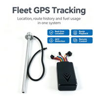 Traceur GPS 4G intelligent avec capteur de carburant RS232 pour flotte d'entreprise GAR405 SG001, coupure à distance et alertes de carburant