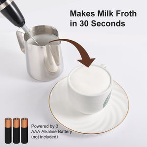 Friteuse à lait électrique portable, 350ml, accessoires de cuisine, produit chaud, tasse à mousse pour lait - Product Image 5