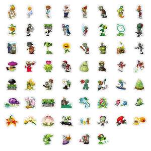 60 autocollants amusants de Plants vs Zombies (<span class=keywords><strong>PVZ</strong></span>) - Product Image 3