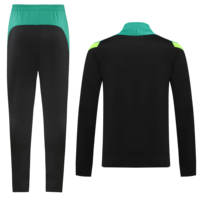 Jaket Sepak Bola Pria Berkualitas Terbaru dari Thailand dengan Ritsleting Penuh, Jaket Latihan Pria yang Dapat Disesuaikan, Setelan Training Sepak Bola Dewasa