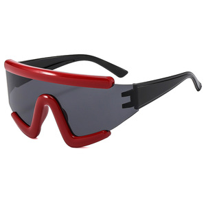 Viviblook Z417AS01 Women Sunglasses New Street Vacation <b>Large</b> <b>Frame</b> Windproof Riding Glasses Outdoor Skiing Sunglasses - Product Image 4