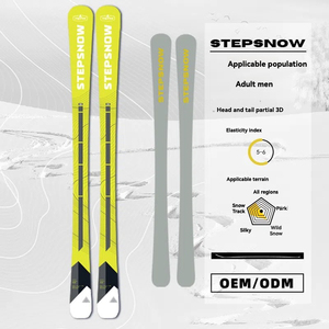 Direktverkauf ab Werk von Freestyle-Doppelbrettski für Erwachsene Herren, Einsteigermodell, für Outdoor-Bergsteigen - Product Image 2
