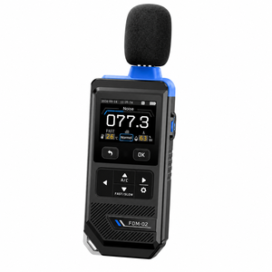 Medidor de Nivel de Sonido Digital FNIRSI FDM-02, 30-130dB, Alta Precisión, con Ponderación A/C, Medidor de Decibelios Portátil - Product Image 1