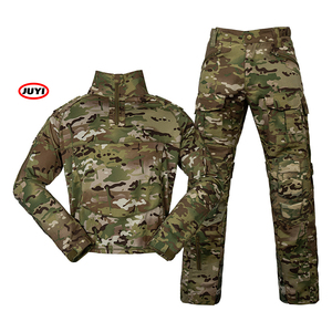 Usine directe Camouflage tactique uniforme grenouille costume Cargo pantalon à manches longues T-shirts uniforme tactique A6 - Product Image 3