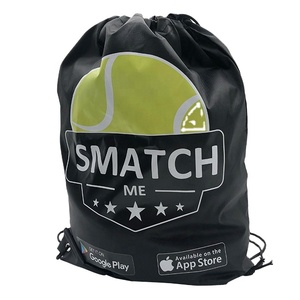 Sacs à cordon personnalisés à la mode avec logo, pas chers - Product Image 2