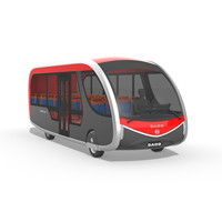 DAOD Nouveau Mini-Autocar Électrique 33 Places, Recharge Rapide 350KM, Bus Urbain au Design Écologique