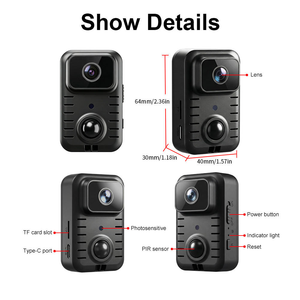 Cámara WiFi Interior WD23 <span class=keywords><strong>Mini</strong></span> Cube, Visión Nocturna, Detección de Movimiento, Sensor CMOS de 3MP, Almacenamiento en Tarjeta SD, Monitoreo Remoto - Product Image 6