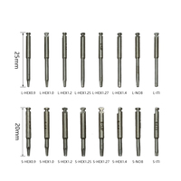 Plusieurs modèles de fixations d'implants dentaires Tournevis Clé dynamométrique Kit prothétique
