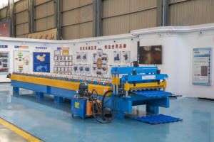 FORWARD Großhandels preis Glasierte Fliesen form maschine Stufen fliesen Rollen form maschinen Glasierte Fliesen herstellungs maschine - Product Image 2