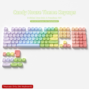 Teclas de Juego PBT MOA Profile de 121 Teclas, Sublimación de Tinta en 5 Lados, Patrón Personalizado, Compatibles con la Mayoría de los Teclados Mecánicos - Product Image 2