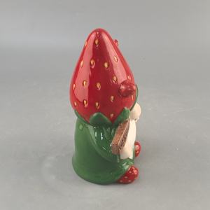 Grand créatif noël fraise père noël dessin animé <span class=keywords><strong>d</strong></span>écoration de bureau cadeau maison transfrontalière - Product Image 3