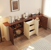 Kleiner Schrank, Esszimmerschrank, Wandmontierter Integrierter Aufbewahrungsschrank
