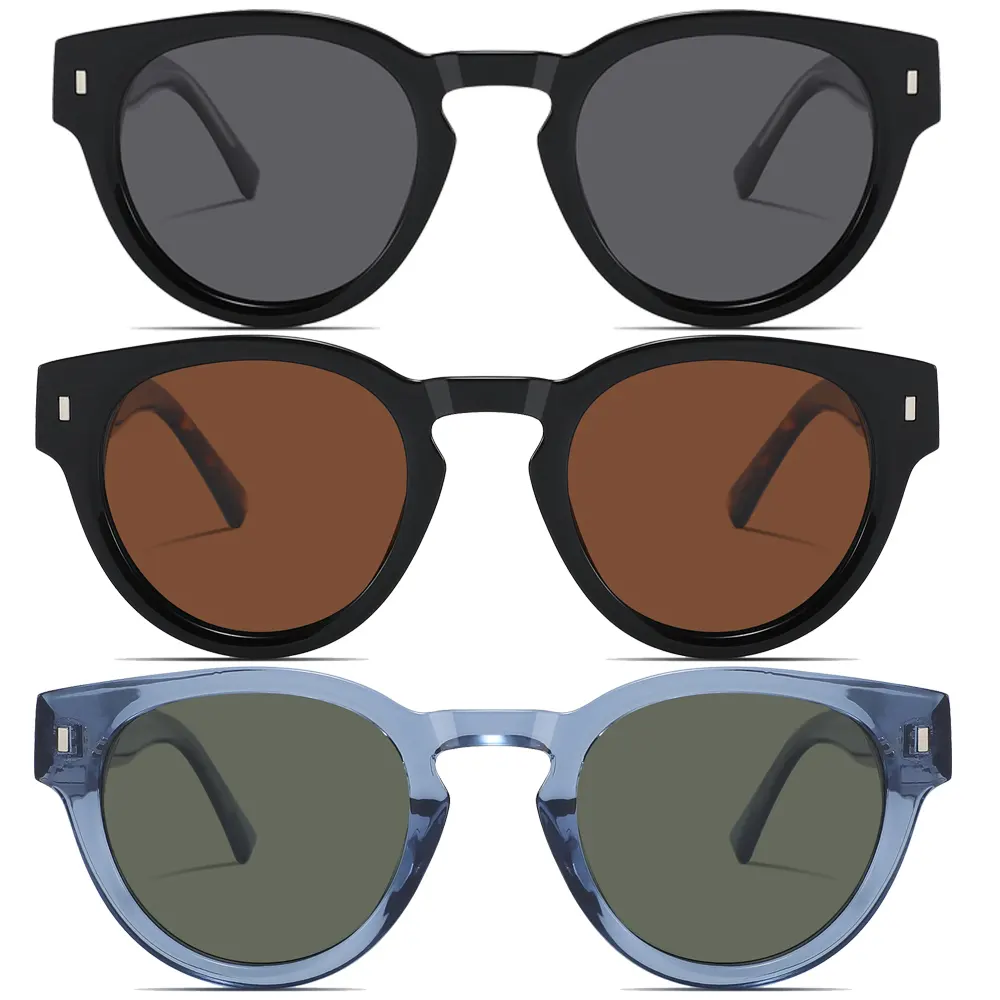 CONCHEN Neueste Hot Sell Designer Classic Sonnenbrille TR90 Polarisierte Damen Acetat Sonnenbrille