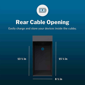 Dọc treo đơn vị lưu trữ rắn bàn hộp lưu trữ dưới bảng đứng tập tin Kệ tổ chức khay - Product Image 3