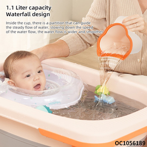 Casa necessità quotidiane eco-friendly grande capacità di acqua bagno strumenti di lavaggio dei capelli <span class=keywords><strong>per</strong></span> bambini vasca da bagno <span class=keywords><strong>per</strong></span> Baby Shower Baby <span class=keywords><strong>bagnetto</strong></span> - Product Image 3