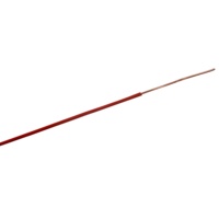 Kabel Tembaga Padat BV / Kabel Bangunan PVC 2.5mm2 hingga 10mm2 Merah untuk Saluran Listrik Tahan Tegangan 450/750V