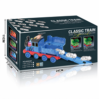 Jouet de train pour enfants avec lumière et musique, piste de catapulte, camion jouet, voiture pour bébé, véhicule en plastique, voiture jouet lumineuse et musicale, cadeau