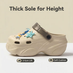 Yearning Soft Plastic Italian Brain Rot Figures Tung Tung Tung Sahur DIY Breloques pour chaussures et sabots - Product Image 4