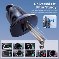Support magnétique pour téléphone de voiture en gros, commande en gros, aimant puissant N55, rotation à 360° °   Rotation, compatible avec le dropshipping, tous les smartphones