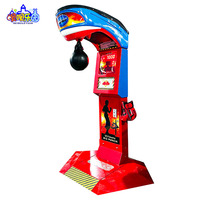 Machine à monnayeur, Machine de jeu de test de force de boxe, Équipement de divertissement de boxe pour centre commercial et salle d'arcade