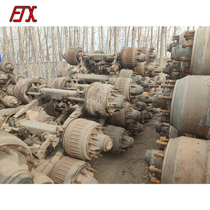 Camión pesado usado al por mayor de fábrica 13T 16T Fuwa Axle <span class=keywords><strong>Remolque</strong></span> de <span class=keywords><strong>segunda</strong></span> <span class=keywords><strong>mano</strong></span> Accesorios de <span class=keywords><strong>eje</strong></span> mecánico - Product Image 2