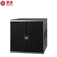 Système de sonorisation professionnel Line Array en aluminium, étanche IP65, avec haut-parleur large bande de 8 pouces et subwoofer de 15 pouces pour concerts en extérieur