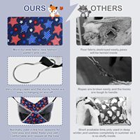 Offre Spéciale : Ensemble de hamac et tunnel tubulaire moderne en flanelle pour frettes et souris, portable, pour se cacher, jouer et dormir