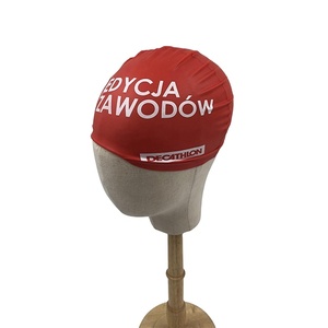 Bonnet de bain en silicone unisexe avec logo personnalisé, imperméable, en latex - Product Image 4