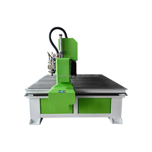 Machine de gravure et de fraisage CNC pour le travail du bois 1325, 4 têtes, un moteur, quatre broches multiples, routeur de découpe pour meubles en bois - Product Image 3