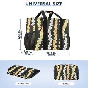 Extra <b>Large</b> Recycled Waterproof Tote <b>Bag</b> for <b>Beach</b> Shopping Low MOQ Thick Portable Customs logo Laundry <b>Beach</b> <b>Bag</b> - Product Image 3