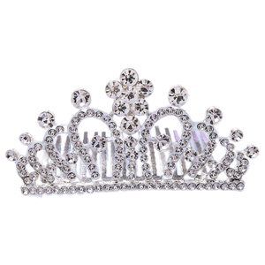 All'ingrosso moda colorata strass per bambini corona Festival Performance capelli capelli capelli diademi corona per bambine e bambini - Product Image 1