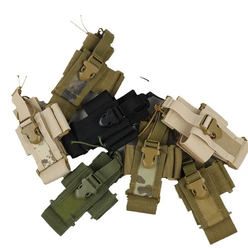 טקטי molle רדיו פאוץ ווקי טוקי מחזיק רדיו פאוץ טקטי רדיו פאוץ