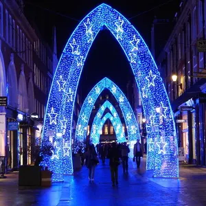 Outdoor Ramadan LED Motif Decoration Hanging Light for Ramadan