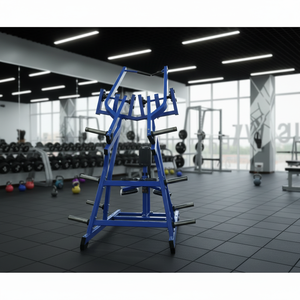 ジム機器 フィットネス スポーツ マシン プレートロード式 ラテラル フロント ラットプルダウン - Product Image 1