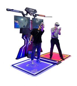 อุปกรณ์ VR แบบ All-In-One 9DVR สำหรับเล่นในร่ม โครงสร้างโลหะ เกมต่อสู้สองผู้เล่นขนาดใหญ่ - การเผชิญหน้าของเทพเจ้าสายฟ้า สำหรับห้างสรรพสินค้า - Product Image 5