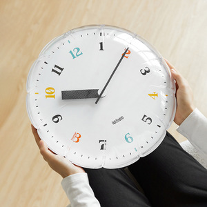 <b>Wall</b> <b>Clock</b> Round <b>Silent</b> Battery Powered For Living Room Desktop Decoration TV Cabinet Ornament 2026 New Style - Product Image 2