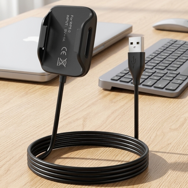 Power Supply Adapter 5W Wired Charging ABS PVC Type C USB Band Charger for Whoop 5.0 & MG Compatible