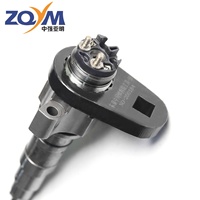 Herramienta de extracción de inyectores ZQYM de venta caliente de fábrica, herramienta de desmontaje intermedio para sistema de combustible Common Rail, 16 mordazas para inyectores Cummins