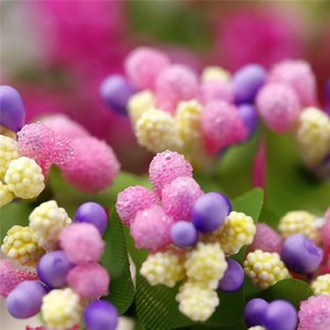 Venta directa de cajas de regalo para coronas de flores hechas a mano, decoración con tallos de morera, simulación de estambres, material para festivales y bodas. - Product Image 2