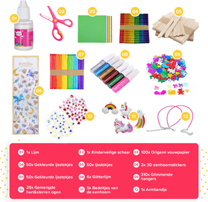 <b>Craft</b> Box 1500+ Pieces Crafts Supplies Pink Handmade Plastic <b>Craft</b> <b>Kit</b> for Girls & Children Creative Toys-Gifts for Back School - Product Image 3