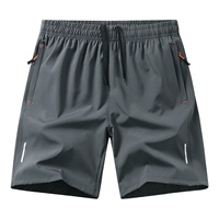 Short de sport pour homme en soie glacée à séchage rapide, cinq poches, coupe ample, pour l'entraînement et le basketball