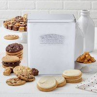 Emballage en métal de qualité alimentaire personnalisé en usine boîte de conserve de biscuits Oreo au beurre de Malaisie boîte à biscuits carrée en étain gaufrage 3D de couleur entière