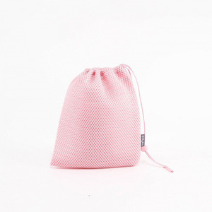 Factory Wholesale Customized Small Mesh <b>Bags</b> with Drawstring Polyester Nylon <b>Net</b> Storage Drawstring Pouch - Product Image 4