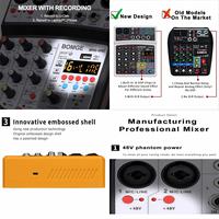 Mixeur audio 4 canaux multifonctionnel pour vente en gros
