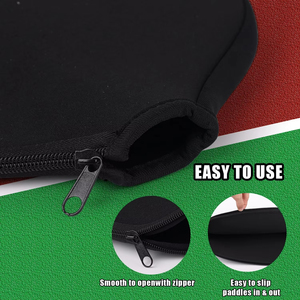 Raqueta de Pádel Personalizada OEM ODM de Fibra de Carbono con Goma Pro Eva, Forma Redonda, Superficie de Arena, para Hombre y Mujer, Diseño Ligero - Product Image 5