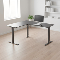 JIECANG 3 pieds 90 °   Table de bureau modulaire à hauteur réglable, cadre de bureau debout à hauteur variable