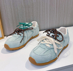 Chaussures décontractées classiques bicolores à bout rond pour femmes, design respirant pour le printemps et l'automne, port quotidien, plates et délicates - Product Image 5